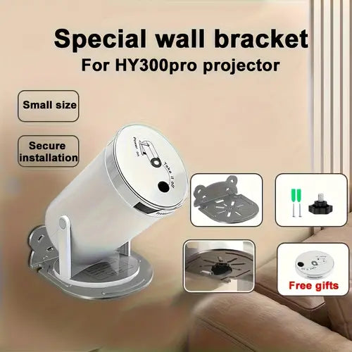 :  🌟 Portable 4K Mini Projector with WiFi 6 & Bluetooth
